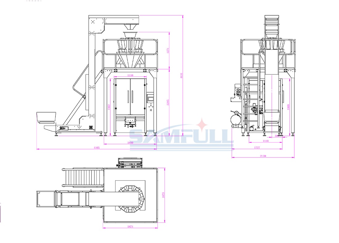 Multi-head Weigher Packaging Machine