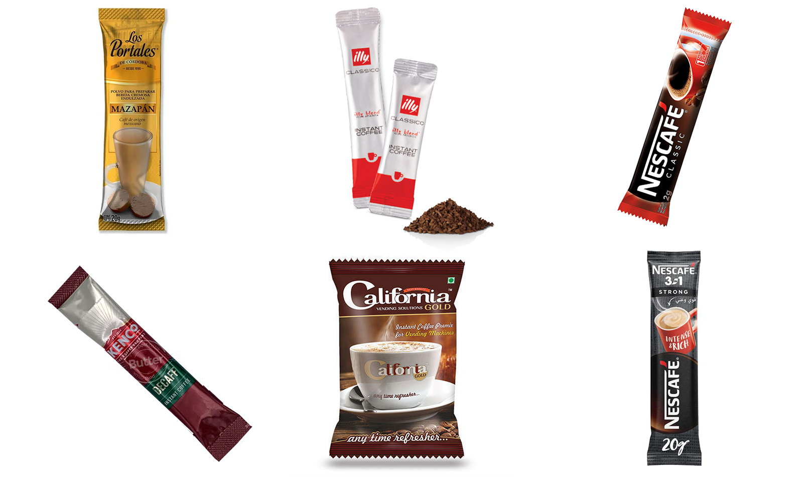 Stick kahve paketleme makinası