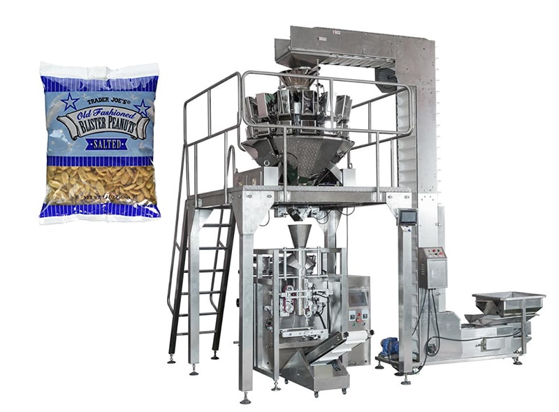 100g-5kg Peanut Pillow Bag Weighing Packing Machine