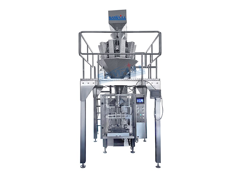 Gummy Candy Auto Weighing Form Fill Seal Packing Machine