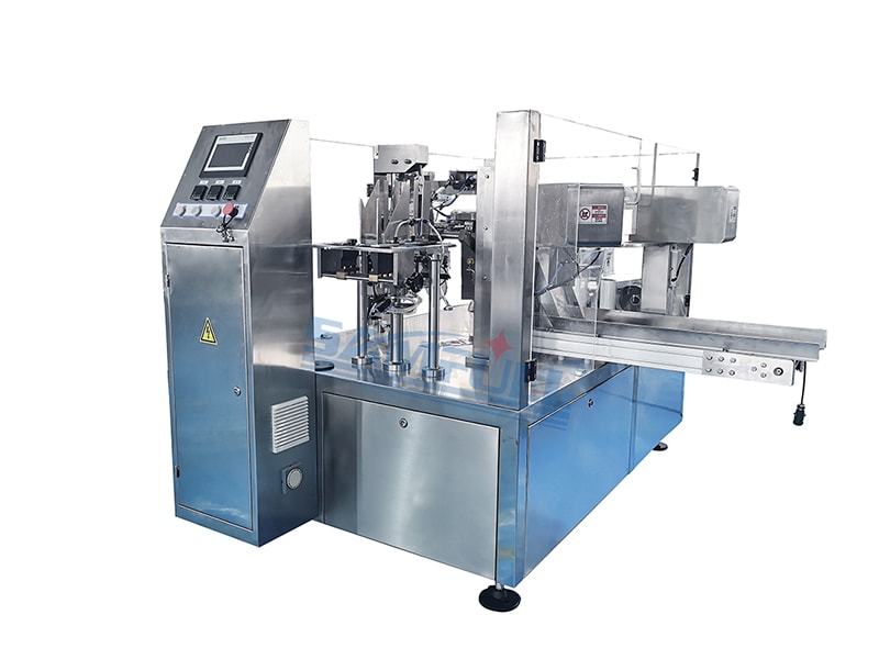 Rotary Premade Pouch Doypack Filling Sealing Machine