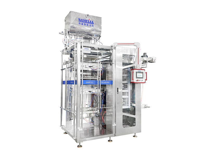 Multi-lane Ice Pop Stick Four Sides Sealing Packaging Machine