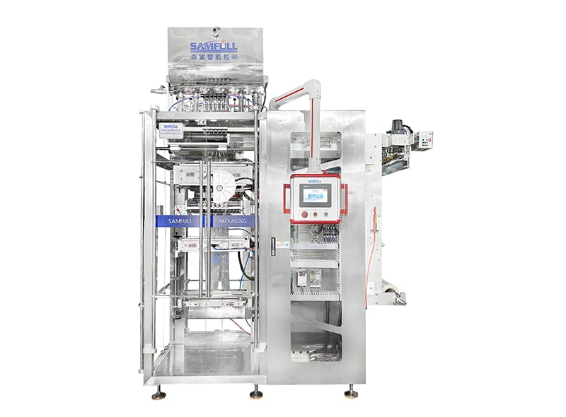 Multi-lane Ice Pop Stick Four Sides Sealing Packaging Machine