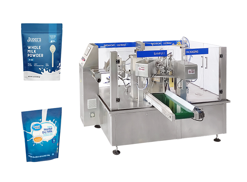 Milk Powder Premade Pouch Doypack Machine