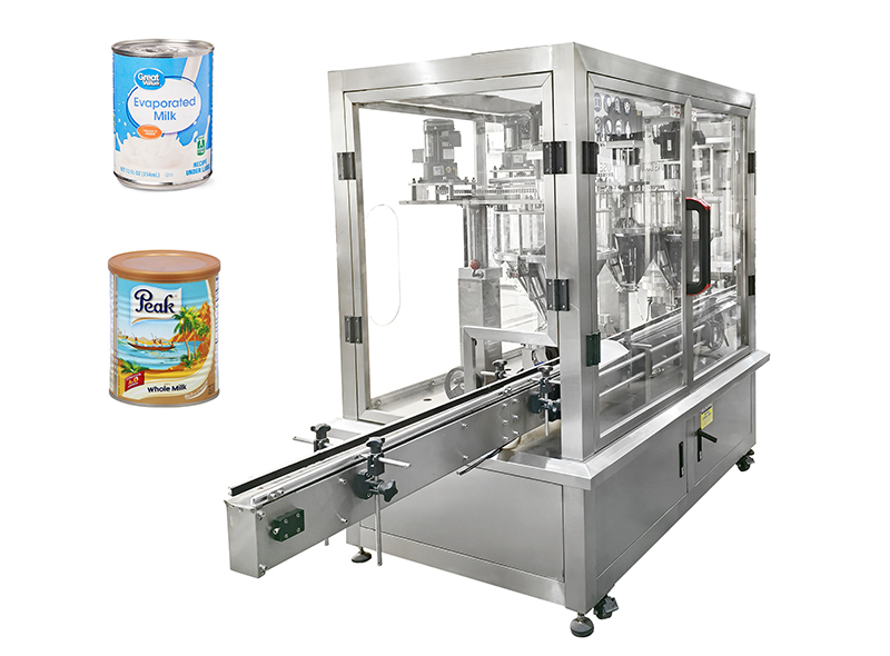 Can Container Filling Machine For Milk Powder