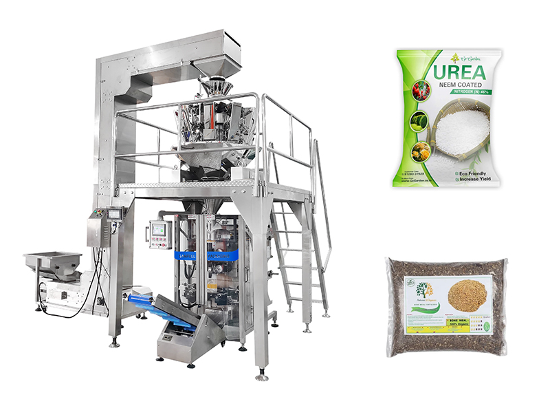 1-10kg Granule Fertilizer VFFS Form Fill Seal Packing Machine