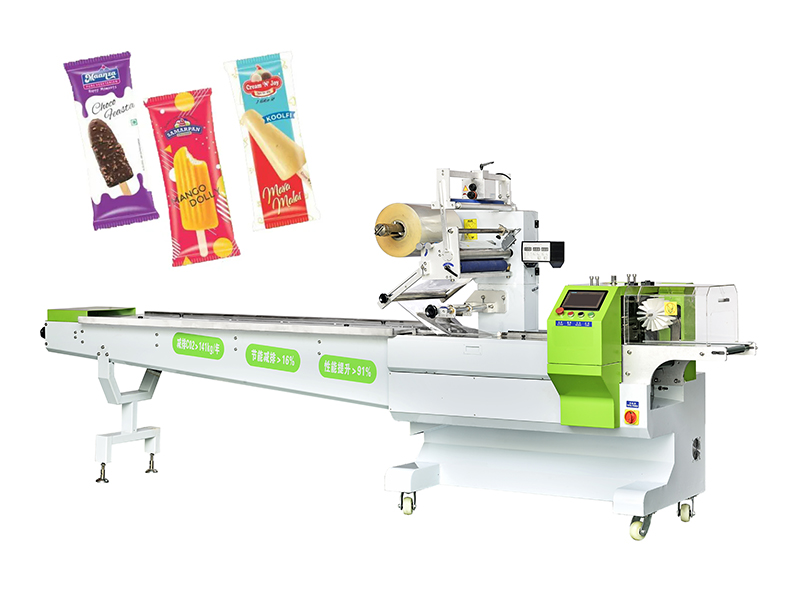 Ice Cream Bar HFFS Flow Wrap Machine