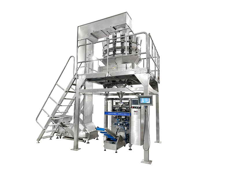 Food & Snacks High Speed Multihead Weigher Packing Machine