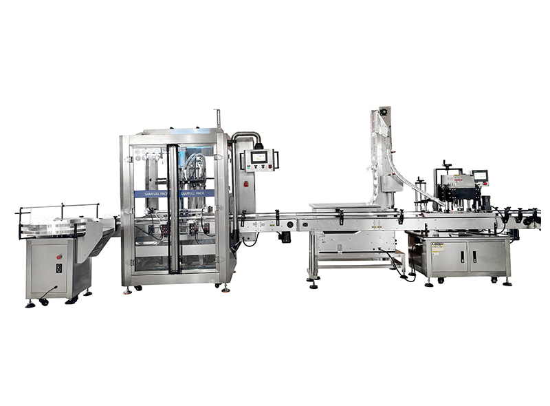 Paste Bottle Filling Sealing Machine